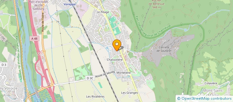 localisation de l'entreprise MADAME BOZANA STOJKOVIC  VOREPPE