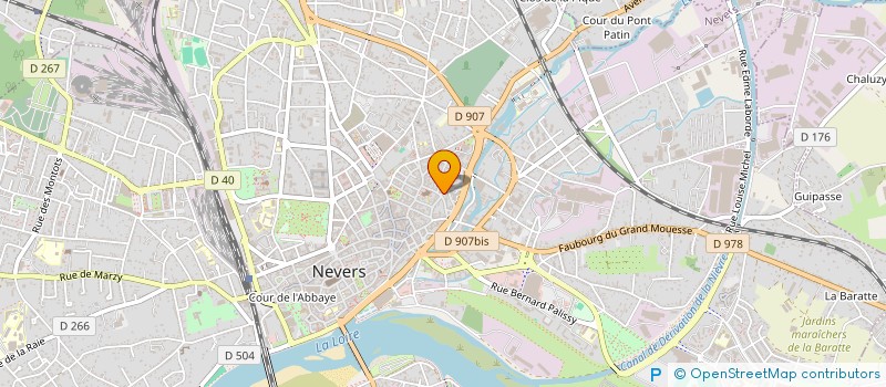 localisation de l'entreprise MADAME BOZENA GORECKA à NEVERS