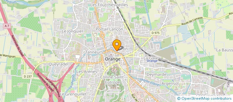 localisation de l'entreprise MADAME BOZENA GRAUSOVA à ORANGE