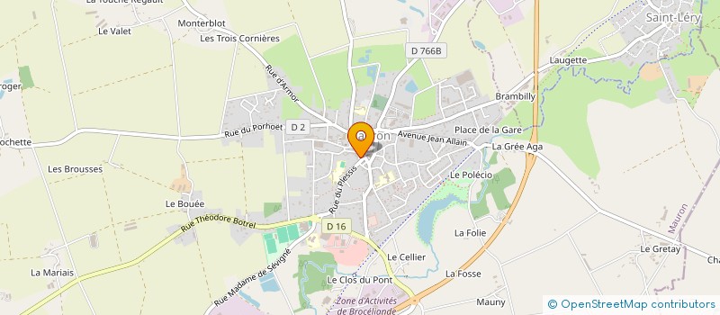 localisation de l'entreprise MADAME BOZENA KOWALSKA  MAURON