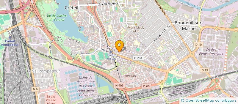 localisation de l'entreprise MADAME BOZENA RONDOS à CRETEIL