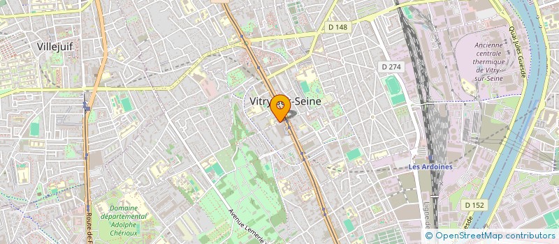 localisation de l'entreprise MADAME BRA ARLETTE N DRIN à VITRY-SUR-SEINE