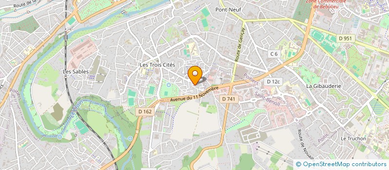 localisation de l'entreprise MADAME BRANDY MAISIE à POITIERS