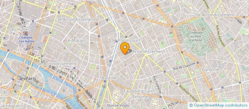 localisation de l'entreprise MADAME BRAVENAA SANDRALINGAM  PARIS