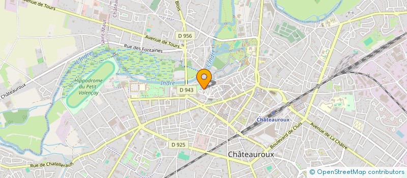 localisation de l'entreprise MADAME BREA ILEANA JIMENEZ SALINAS à CHATEAUROUX