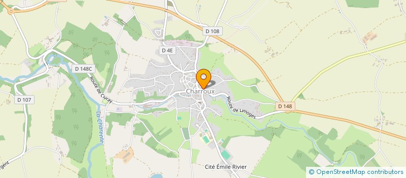 localisation de l'entreprise MADAME BREANNE SAUNDERS à CHARROUX