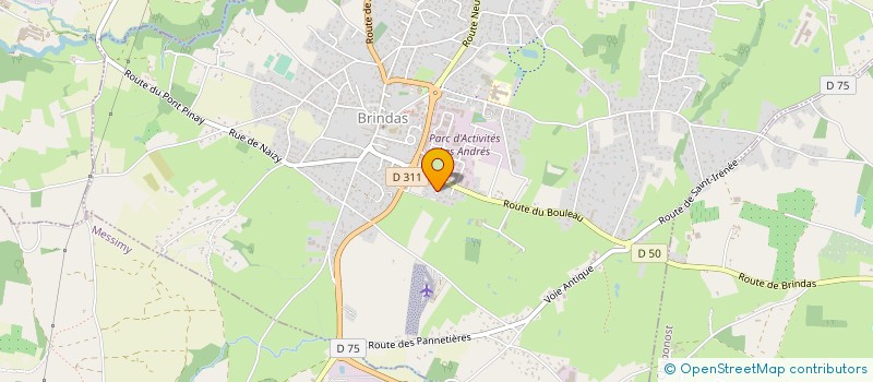 localisation de l'entreprise MADAME BRENDA DE ALMEIDA CHUCRE  BRINDAS