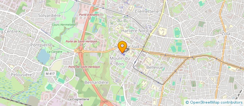 localisation de l'entreprise MADAME BRENDA GONZALEZ ARMENDARIZ  SAINT-HERBLAIN