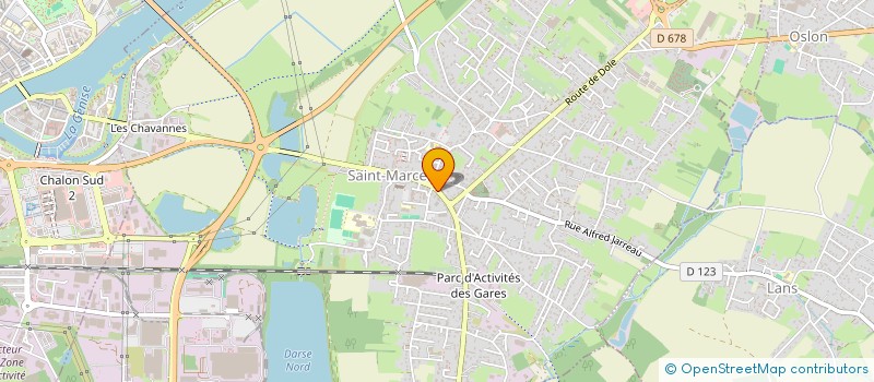 localisation de l'entreprise MADAME BRENDA HENRY  SAINT-MARCEL