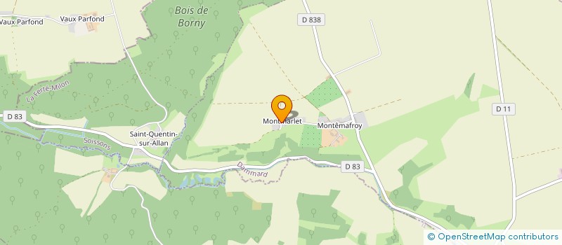 localisation de l'entreprise MADAME BRENDA HUBERT  DAMMARD