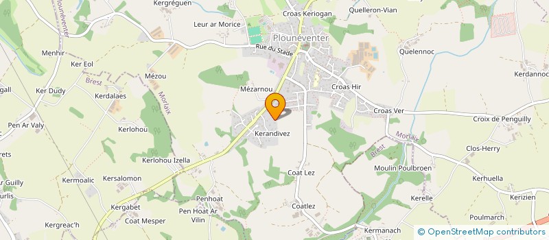 localisation de l'entreprise MADAME BRENDA JAMARD  BODILIS