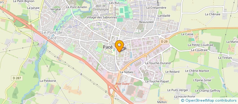 localisation de l'entreprise MADAME BRENDA KLISSINE à PACE