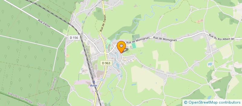 localisation de l'entreprise MADAME BRENDA LACOLOMBE  ANOR