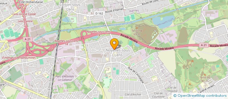 localisation de l'entreprise MADAME BRENDA LEROY  NOYELLES-SOUS-LENS