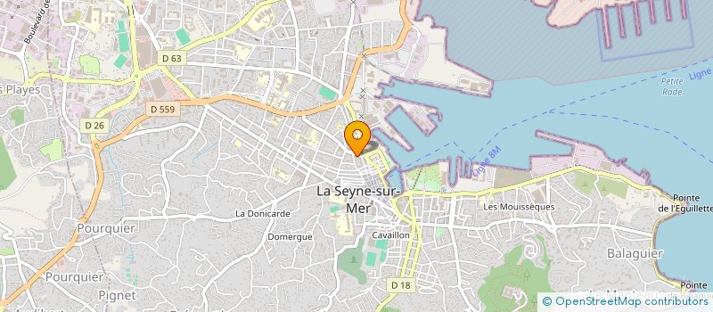 localisation de l'entreprise MADAME BRENDA MOHAMED à LA SEYNE-SUR-MER