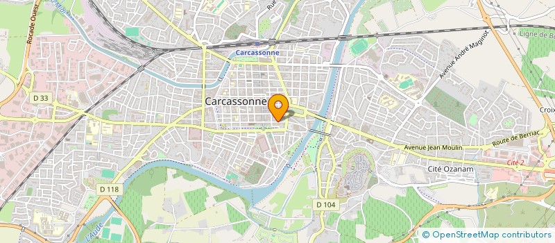 localisation de l'entreprise MADAME BRENDA MONNOT à CARCASSONNE