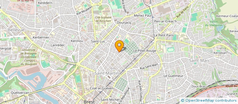 localisation de l'entreprise MADAME BRENDA RANDEL à BREST