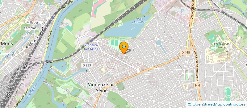 localisation de l'entreprise MADAME BRENDA SEIGNING  VIGNEUX-SUR-SEINE