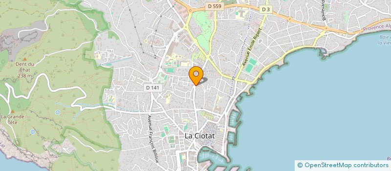localisation de l'entreprise MADAME BRENDA TORRADO à LA CIOTAT
