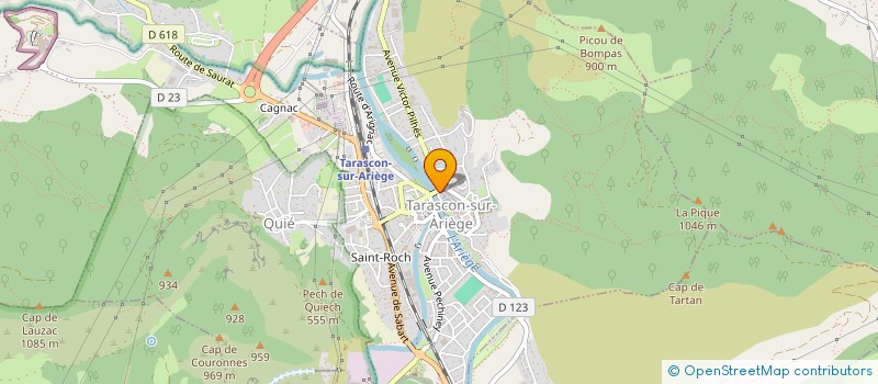 localisation de l'entreprise MADAME BRESILIA BANTIGNIE à TARASCON-SUR-ARIEGE
