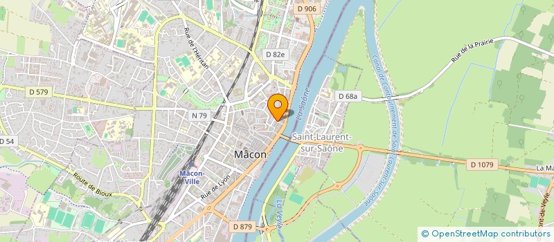 localisation de l'entreprise MADAME BRETY DUVAL à MACON