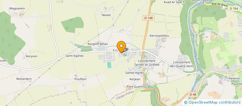 localisation de l'entreprise MADAME BREZIL BREZIL  KERGLOFF