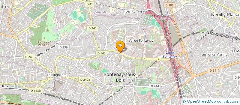 localisation de l'entreprise MADAME BRHAYS MASSAMBA à FONTENAY-SOUS-BOIS