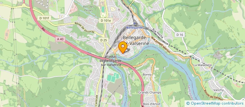 localisation de l'entreprise MADAME BRIANA GINAMEAU à VALSERHONE