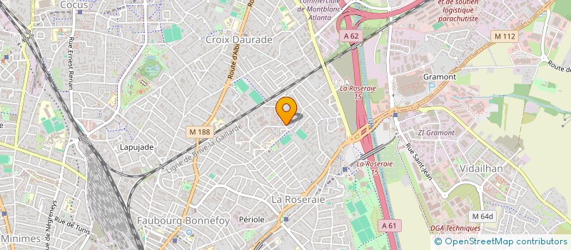 localisation de l'entreprise MADAME BRIANNA HOARAU à TOULOUSE