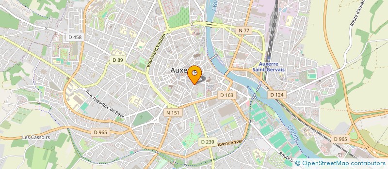 localisation de l'entreprise MADAME BRICE NICOLE NGAKOURA à AUXERRE