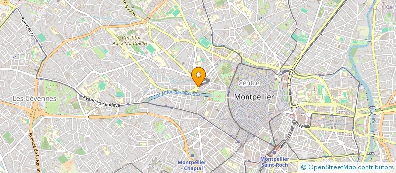 localisation de l'entreprise MADAME BRIGIT VORPSI à MONTPELLIER