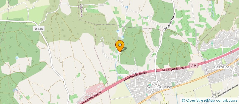 localisation de l'entreprise MADAME BRIGITTA MARIA PFISTER  SAINT-GERVASY