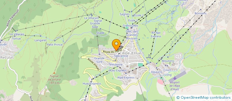 localisation de l'entreprise MADAME BRIGITTE ACHKAR  HUEZ