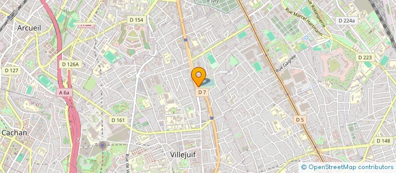 localisation de l'entreprise MADAME BRIGITTE ADJEDJ à VILLEJUIF