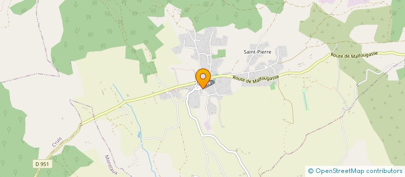 localisation de l'entreprise MADAME BRIGITTE AGUETANT  CRUIS