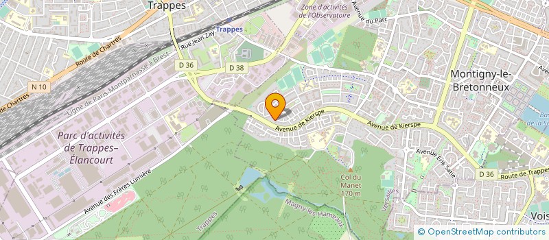 localisation de l'entreprise MADAME BRIGITTE ALONSO à MONTIGNY-LE-BRETONNEUX