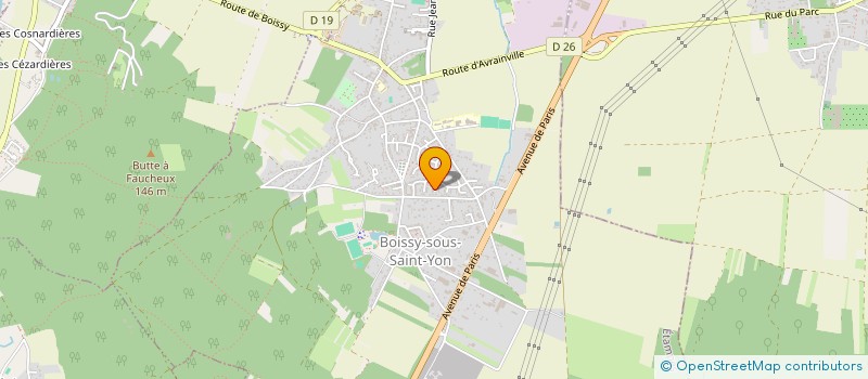 localisation de l'entreprise MADAME BRIGITTE AMIOT  BOISSY-SOUS-SAINT-YON