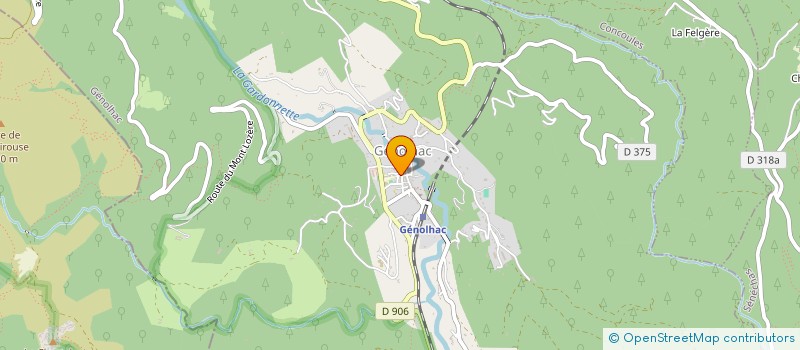 localisation de l'entreprise MADAME BRIGITTE AMOROS  GENOLHAC