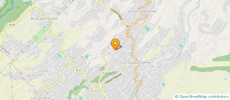 localisation de l'entreprise MADAME BRIGITTE ANNACOURA  LE TAMPON