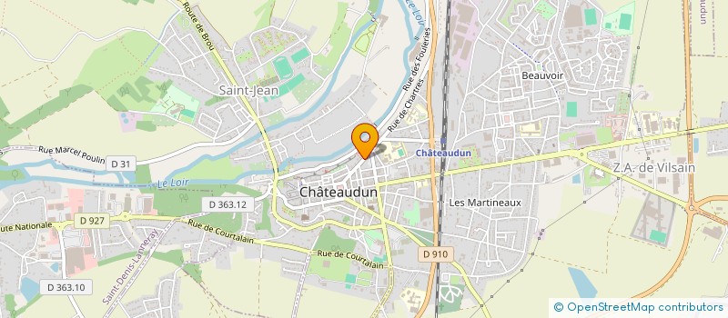 localisation de l'entreprise MADAME BRIGITTE ANQUEZ à CHATEAUDUN