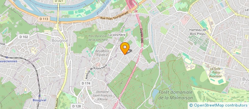 localisation de l'entreprise MADAME BRIGITTE AUBRY à RUEIL-MALMAISON