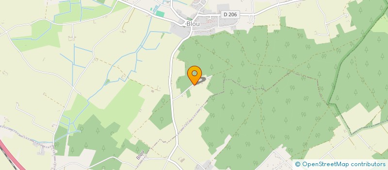 localisation de l'entreprise MADAME BRIGITTE AUMONT  BLOU