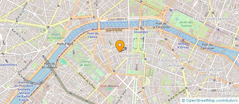 localisation de l'entreprise MADAME BRIGITTE AVRIL  PARIS