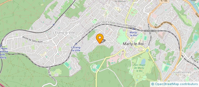 localisation de l'entreprise MADAME BRIGITTE BARS à MARLY-LE-ROI