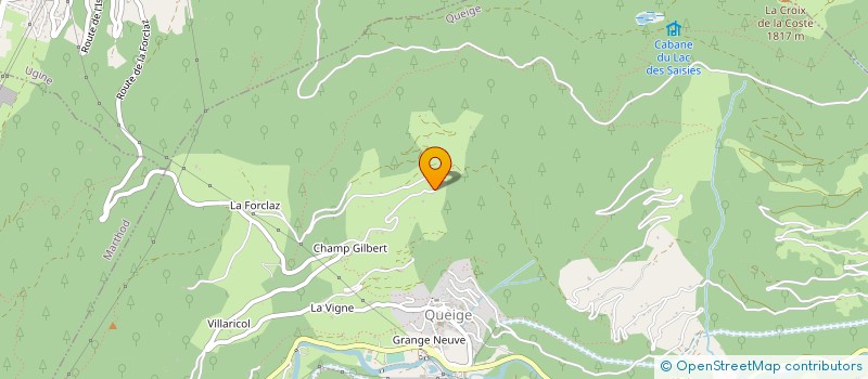 localisation de l'entreprise MADAME BRIGITTE BAY  QUEIGE