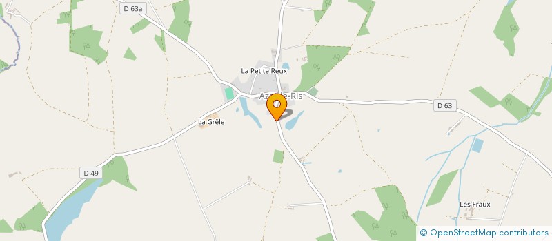 localisation de l'entreprise MADAME BRIGITTE BAYRAND  AZAT-LE-RIS