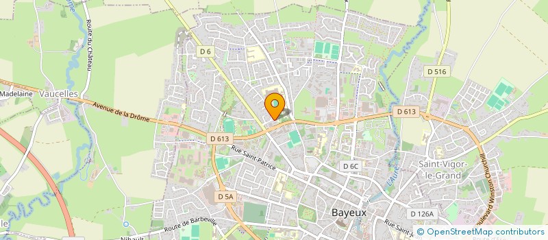 localisation de l'entreprise MADAME BRIGITTE BEDOT à BAYEUX
