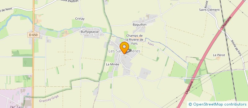 localisation de l'entreprise MADAME BRIGITTE BELAUD à FORS