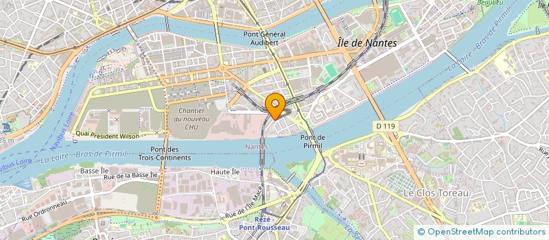 localisation de l'entreprise MADAME BRIGITTE BENOIT  NANTES