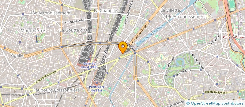localisation de l'entreprise MADAME BRIGITTE BERDAH  PARIS
